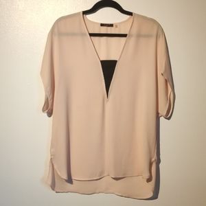 🍋 Dex | BNWOT | Sheer Pink Blouse 🍋